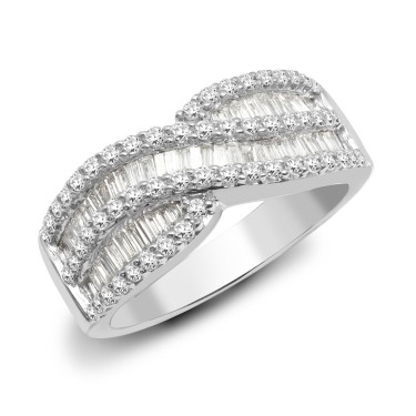 18ct White Gold Diamond Ring