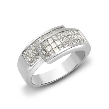 18ct White Gold Diamond Ring