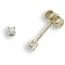 9ct Yellow 20pts Dia Stud Earrings