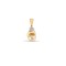 9ct Yellow Gold Diamond Boxing Glove Pendant