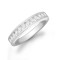 9ct White Gold Diamond Half Eternity Ring