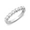 9ct White Gold Diamond Ring