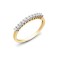 9ct Yellow Gold Diamond Ring