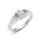 9ct White Gold Gents Diamond Ring