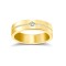 9ct Yellow Gold RBC Flat Court Diamond Wedding Band Half Set - 5mm - 30pts 5mm