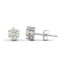 925 Silver 4mm Cubic Zirconia Studs