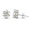 925 Silver 6mm Cubic Zirconia Studs