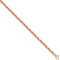 9ct Rose Gold Stars & Bars Necklace
