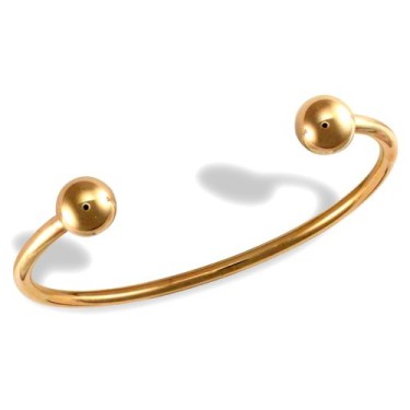 9ct Yellow Gold Torque Bangle