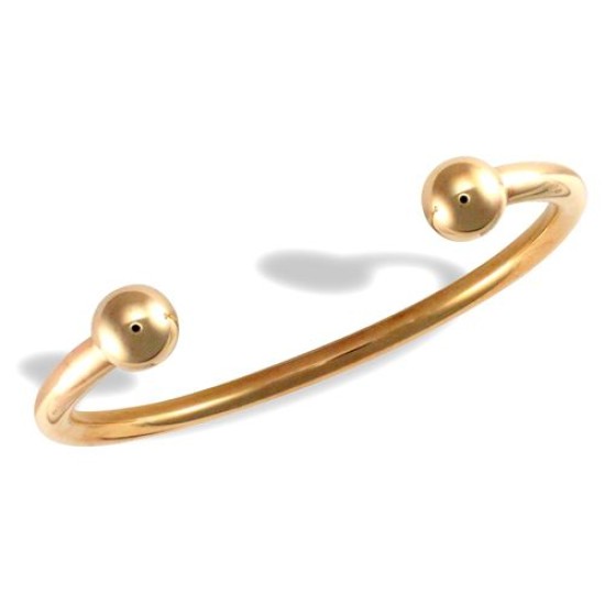 9ct Yellow Gold Torque Bangle