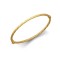9ct Yellow Gold Mesh Twist Bangle