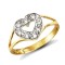 9ct Yellow Gold Cubic Zirconia Children's Ring