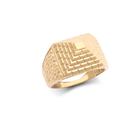 9ct Yellow Gold Childs Pyramid Ring