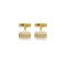 9ct Yellow Gold Oblong Cufflinks