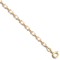 9ct Yellow Gold Italian Diamond Cut Belcher 3.2mm Gauge Pendant Chain
