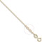 9ct Yellow Gold Concertina Trace 1.2mm Gauge Pendant Chain