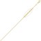 JN Jewellery 18ct Yellow Gold Rolo Chain 1.5mm Gauge Pendant Chain