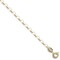 9ct Yellow Gold Diamond Cut Belcher 2.1mm Gauge Pendant Chain