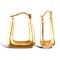 9ct Yellow Gold Creole Earrings