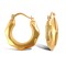 9ct Yellow Gold Creole Earrings