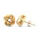 9ct Yellow Gold Knot Stud Earrings