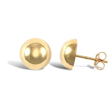 9ct Yellow Gold Stud Earrings