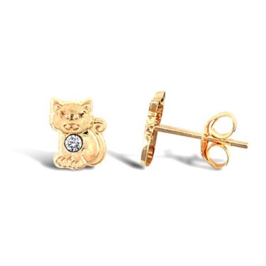 9ct Yellow Gold Stud Earrings