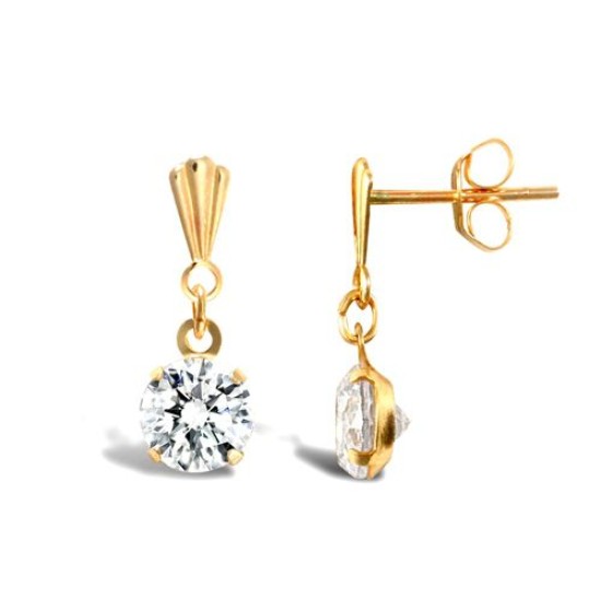 9ct Yellow Gold Stud Earrings