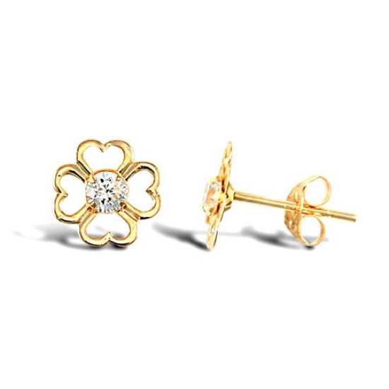 9ct Yellow Gold Stud Earrings
