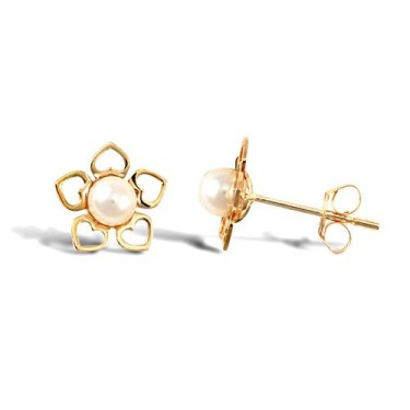 9ct Yellow Gold Stud Earrings