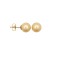 Cream Cultured Pearl Stud Earrings