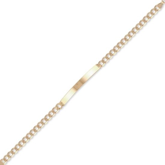 9ct Yellow Gold Id Bracelet