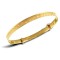 9ct Yellow Gold Childrens / baby Expanding Bangle