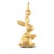 9ct Yellow Gold Rabbit Charm
