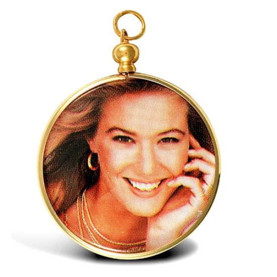 Picture Frame Pendant - Plastic Casing & 9ct Fittings
