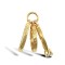 9ct Yellow Gold 3-Rings Pendant
