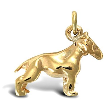 9ct Yellow Gold English Bull-Terrier