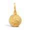 9ct Yellow Gold St Christopher Pendant