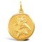 9ct Yellow Gold St Christopher Pendant