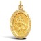 9ct Yellow Gold St Christopher Pendant