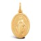 9ct Yellow Gold Miraculous Medallion Pendant