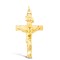 9ct Yellow Gold Plain Crucifix