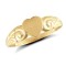 9ct Yellow Gold Heart Ring