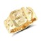 9ct Yellow Gold Buckle Ring