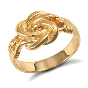 9ct Yellow Gold Knot Ring