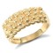 9ct Yellow Gold Keeper Ring
