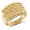 9ct Yellow Gold Keeper Ring