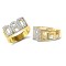 9ct Yellow CZ 'Dad' Ring