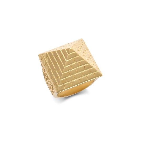 9ct Yellow Gold 1.5 Ounce Pyramid Ring