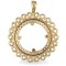 9ct Yellow Gold Full Sovereign Pendant
